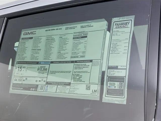 2026 GMC Sierra 1500 Crew Cab, Short Bed, AT4X, 4WD