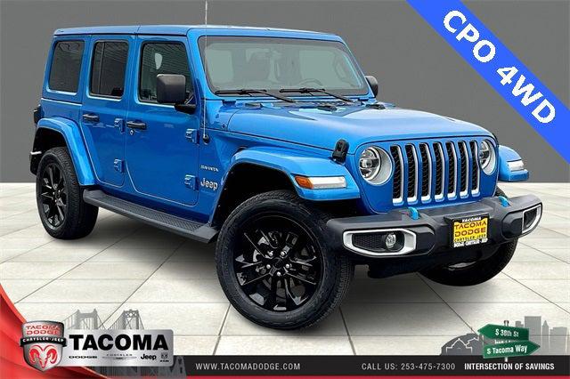 2022 Jeep Wrangler 4xe Unlimited Sahara 4x4 2022 Jeep Wrangler 4xe Unlimited Sahara 4x4