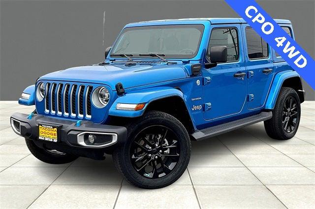 2022 Jeep Wrangler 4xe Unlimited Sahara 4x4 2022 Jeep Wrangler 4xe Unlimited Sahara 4x4