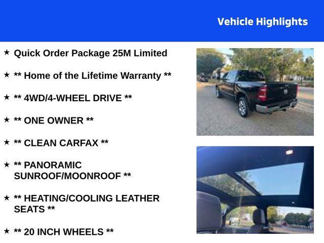 2022 RAM 1500 Limited Crew Cab 4x4 57 Box