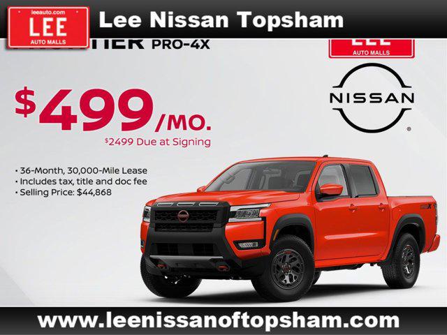2026 Nissan Frontier Crew Cab SV 4x4