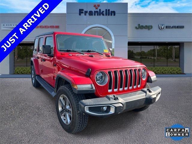 2018 Jeep Wrangler Unlimited Sahara 4x4