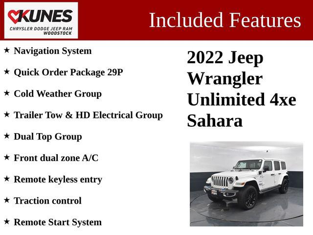 2022 Jeep Wrangler 4xe Unlimited Sahara 4x4