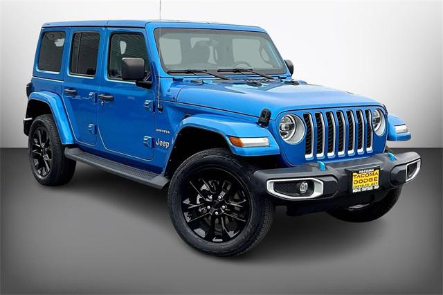 2022 Jeep Wrangler 4xe Unlimited Sahara 4x4 2022 Jeep Wrangler 4xe Unlimited Sahara 4x4
