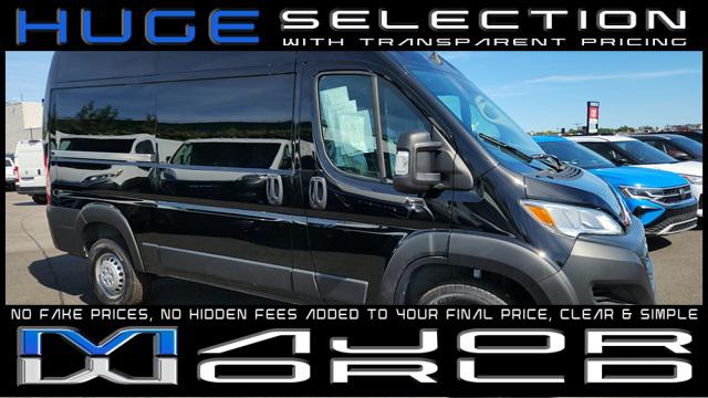 2025 RAM ProMaster 1500 Cargo Van Tradesman High Roof 136 WB w/Pass Seat