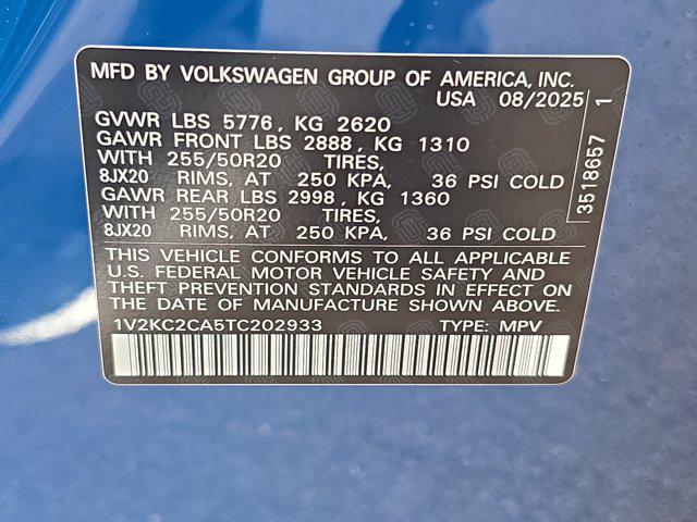 2026 Volkswagen Atlas Cross Sport 2.0T SE w/Technology