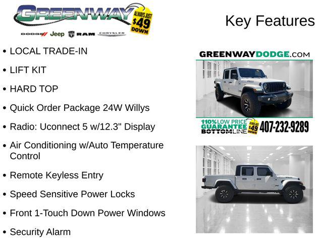 2024 Jeep Gladiator Willys 2024 Jeep Gladiator Willys