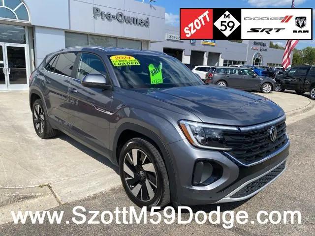 2024 Volkswagen Atlas Cross Sport 2.0T SE w/Technology 2024 Volkswagen Atlas Cross Sport 2.0T SE w/Technology