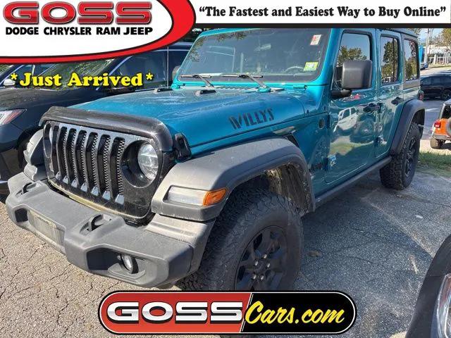 2020 Jeep Wrangler Unlimited Willys 4X4