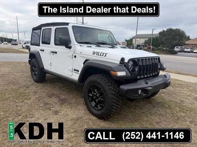 2021 Jeep Wrangler Unlimited Willys 4x4 2021 Jeep Wrangler Unlimited Willys 4x4
