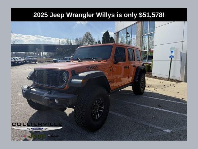 2025 Jeep Wrangler WRANGLER 4-DOOR WILLYS 2025 Jeep Wrangler WRANGLER 4-DOOR WILLYS