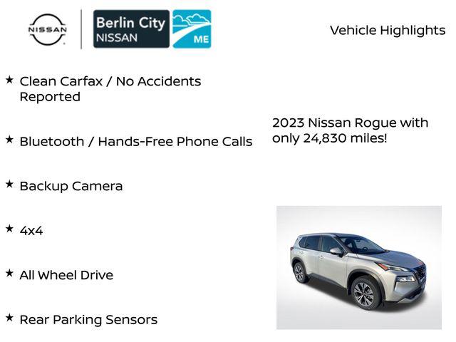 2023 Nissan Rogue SV Intelligent AWD