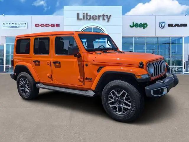 2025 Jeep Wrangler 4-Door Sahara 4x4 for sale in Hinesville, GA