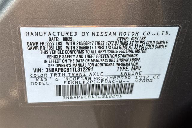 2026 Nissan Kicks SV