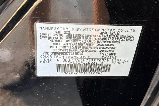 2026 Nissan Kicks SV