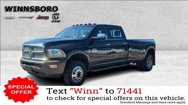 2018 RAM 3500 Laramie Longhorn Crew Cab 4x4 8 Box