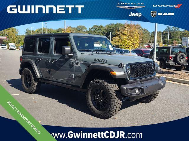 2026 Jeep Wrangler WRANGLER 4-DOOR WILLYS 2026 Jeep Wrangler WRANGLER 4-DOOR WILLYS