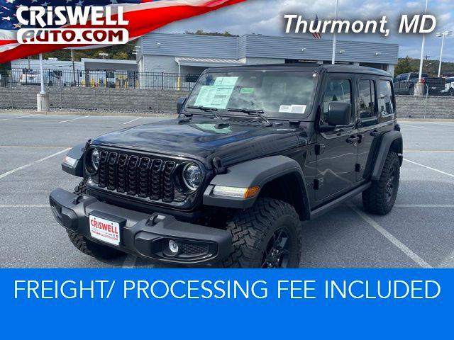 2026 Jeep Wrangler WRANGLER 4-DOOR WILLYS 2026 Jeep Wrangler WRANGLER 4-DOOR WILLYS