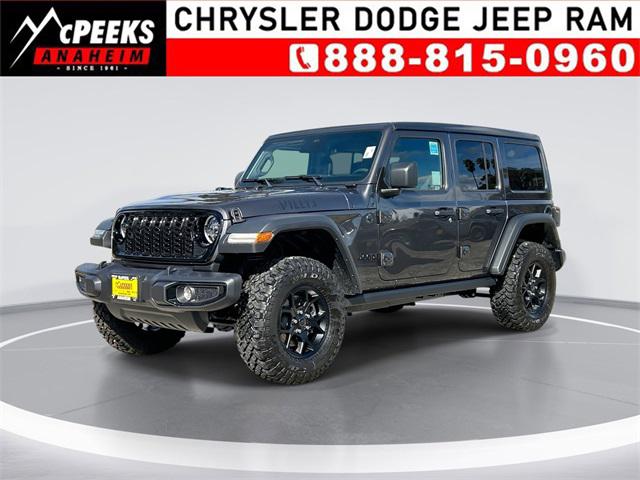 2026 Jeep Wrangler WRANGLER 4-DOOR WILLYS 2026 Jeep Wrangler WRANGLER 4-DOOR WILLYS