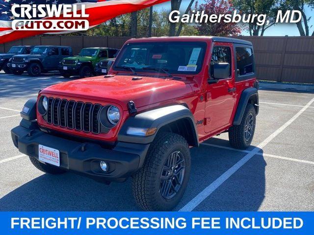 2026 Jeep Wrangler WRANGLER 2-DOOR SPORT S 2026 Jeep Wrangler WRANGLER 2-DOOR SPORT S