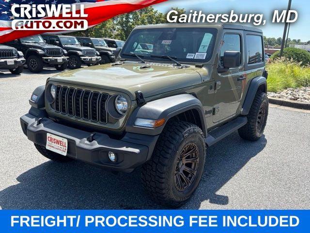 2026 Jeep Wrangler WRANGLER 2-DOOR SPORT S 2026 Jeep Wrangler WRANGLER 2-DOOR SPORT S