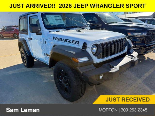 2026 Jeep Wrangler WRANGLER 2-DOOR SPORT 2026 Jeep Wrangler WRANGLER 2-DOOR SPORT