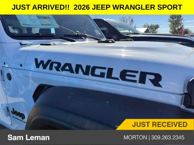 2026 Jeep Wrangler WRANGLER 2-DOOR SPORT 2026 Jeep Wrangler WRANGLER 2-DOOR SPORT