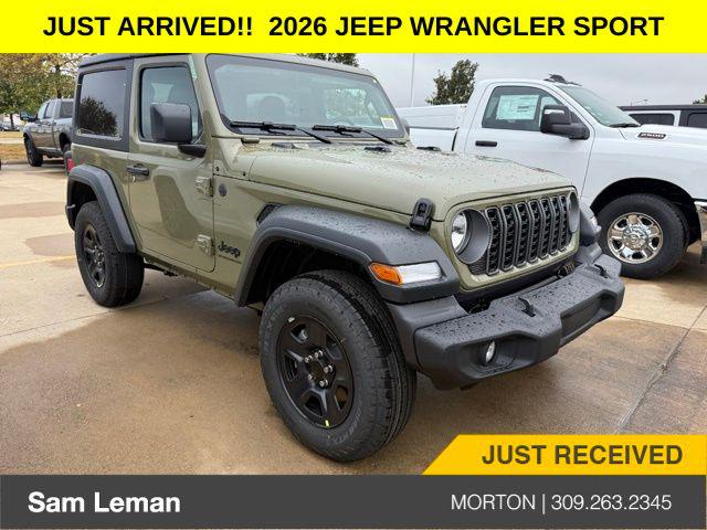 2026 Jeep Wrangler WRANGLER 2-DOOR SPORT 2026 Jeep Wrangler WRANGLER 2-DOOR SPORT