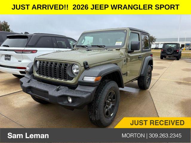 2026 Jeep Wrangler WRANGLER 2-DOOR SPORT 2026 Jeep Wrangler WRANGLER 2-DOOR SPORT