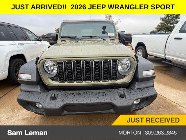2026 Jeep Wrangler WRANGLER 2-DOOR SPORT 2026 Jeep Wrangler WRANGLER 2-DOOR SPORT