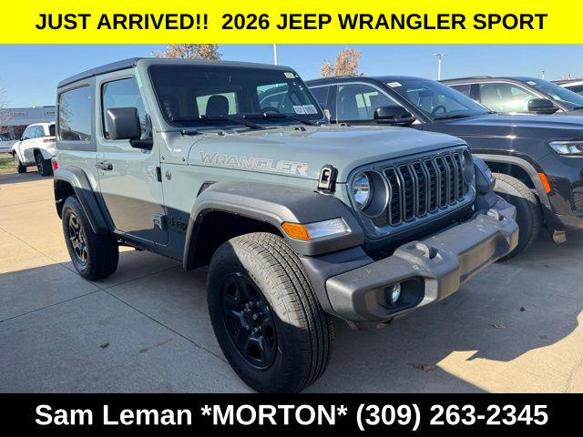 2026 Jeep Wrangler WRANGLER 2-DOOR SPORT 2026 Jeep Wrangler WRANGLER 2-DOOR SPORT