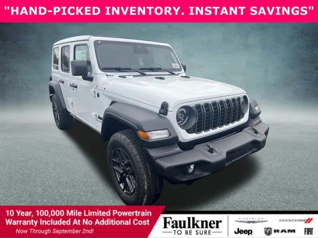 2026 Jeep Wrangler WRANGLER 4-DOOR SPORT S 2026 Jeep Wrangler WRANGLER 4-DOOR SPORT S
