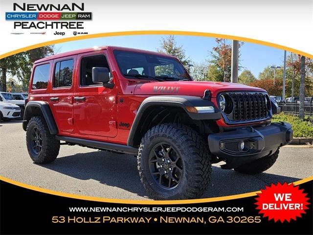 2026 Jeep Wrangler WRANGLER 4-DOOR WILLYS 2026 Jeep Wrangler WRANGLER 4-DOOR WILLYS