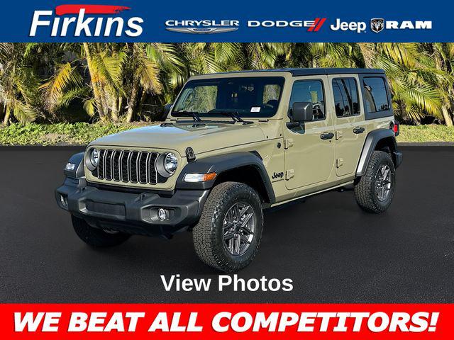 2026 Jeep Wrangler WRANGLER 4-DOOR SPORT S 2026 Jeep Wrangler WRANGLER 4-DOOR SPORT S