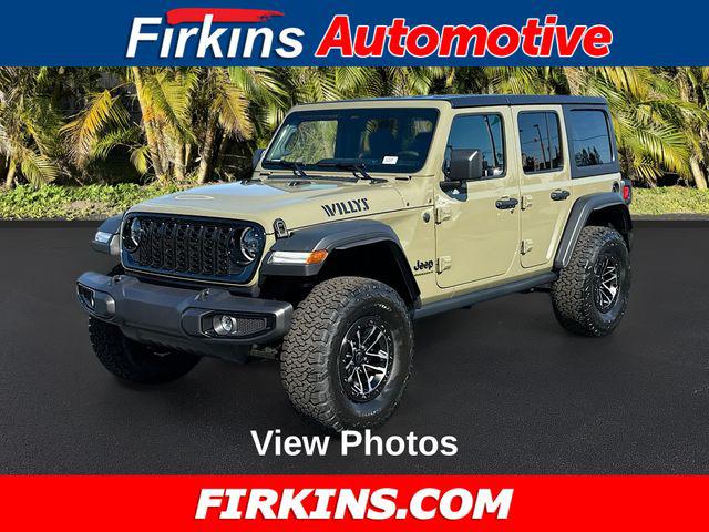2026 Jeep Wrangler WRANGLER 4-DOOR WILLYS 2026 Jeep Wrangler WRANGLER 4-DOOR WILLYS