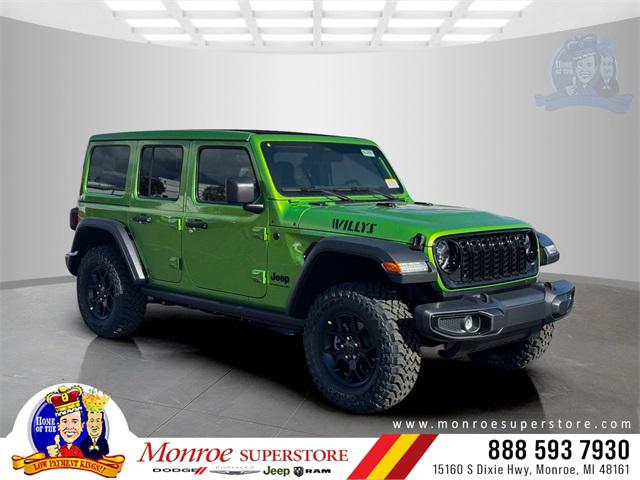 2026 Jeep Wrangler WRANGLER 4-DOOR WILLYS 2026 Jeep Wrangler WRANGLER 4-DOOR WILLYS