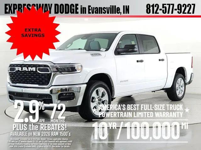 2026 Ram 1500 Big Horn Crew Cab 4x4 5'7" Box for sale in Evansville, IN