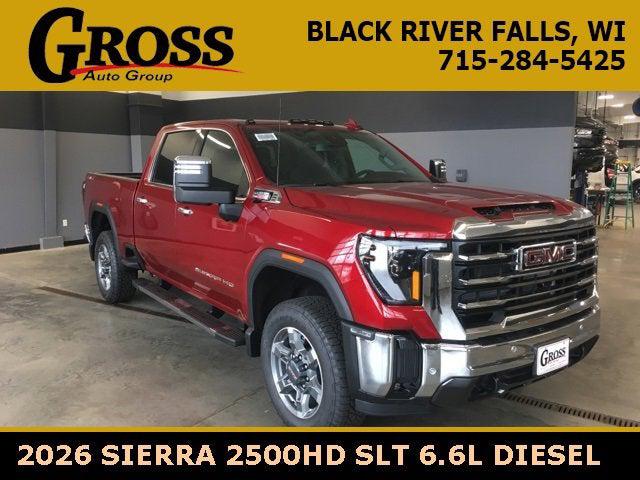 2026 GMC Sierra 2500HD Crew Cab, Standard Bed, SLT, 4WD for sale in Black River Falls, WI