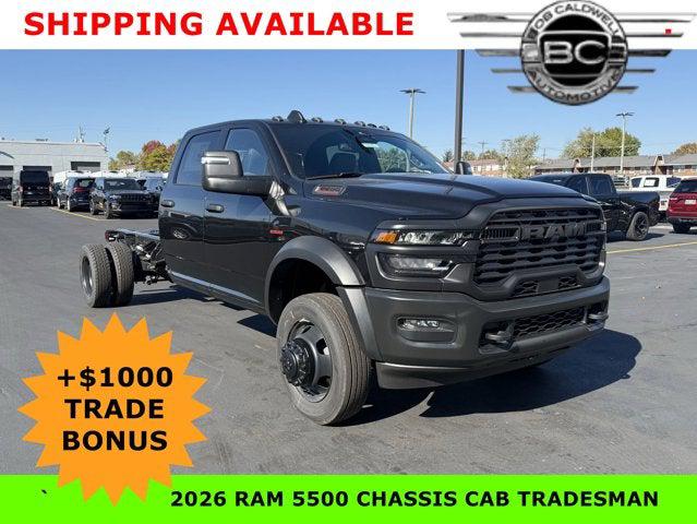 2026 RAM Ram 5500 Chassis Cab RAM 5500 TRADESMAN CHASSIS CREW CAB 4X4 84 CA 2026 RAM Ram 5500 Chassis Cab RAM 5500 TRADESMAN CHASSIS CREW CAB 4X4 84 CA