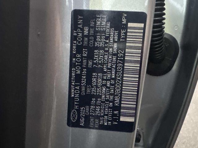 2025 Hyundai Tucson Plug-In Hybrid SEL