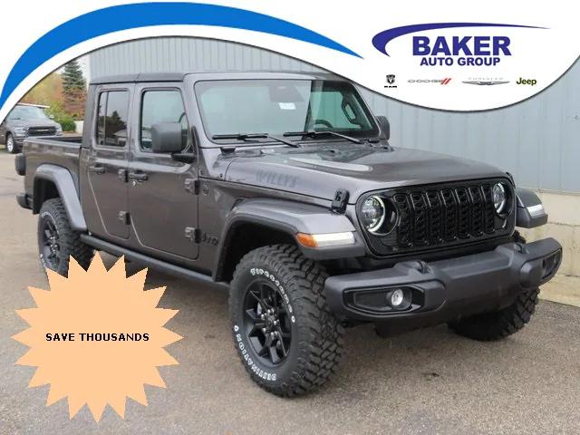 2026 Jeep Gladiator GLADIATOR WILLYS 4X4 2026 Jeep Gladiator GLADIATOR WILLYS 4X4