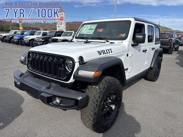 2026 Jeep Wrangler WRANGLER 4-DOOR WILLYS 2026 Jeep Wrangler WRANGLER 4-DOOR WILLYS