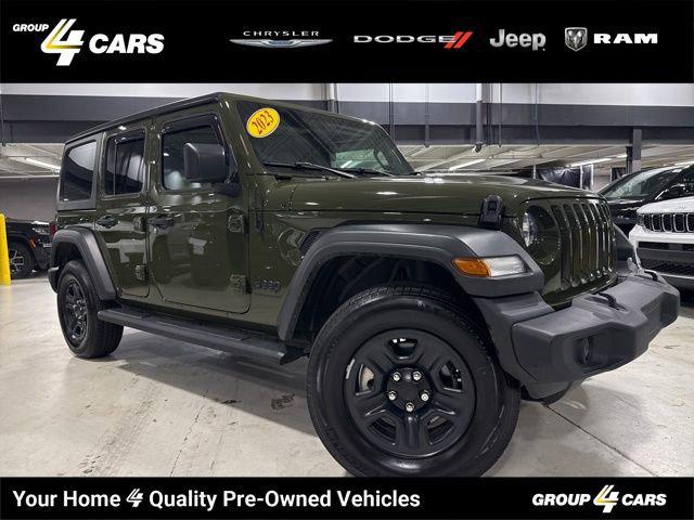 2023 Jeep Wrangler 4-Door Sport 4x4