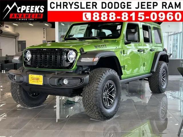 2025 Jeep Wrangler 4-Door Willys 4x4 for sale in Anaheim, CA