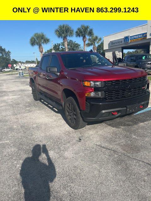 2021 Chevrolet Silverado 1500 4WD Crew Cab Short Bed Custom Trail Boss
