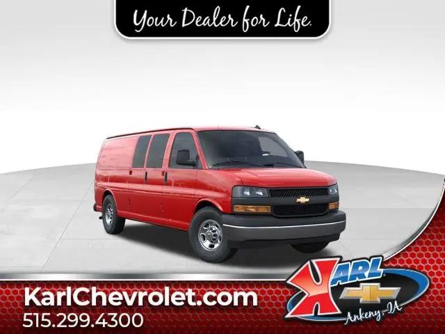 2025 Chevrolet Express Cargo Van RWD 3500 Extended Wheelbase WT for sale in Ankeny, IA