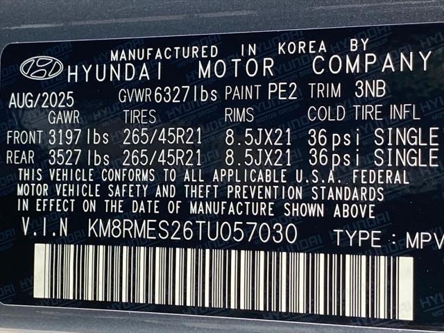 2026 Hyundai Palisade Calligraphy