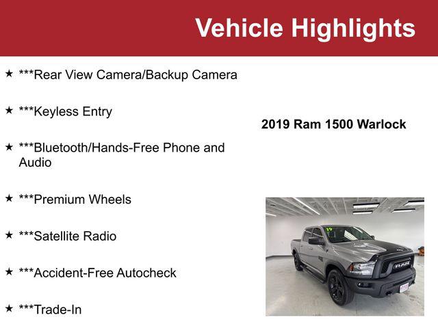 2019 RAM 1500 Classic Warlock Crew Cab 4x4 57 Box 2019 RAM 1500 Classic Warlock Crew Cab 4x4 57 Box