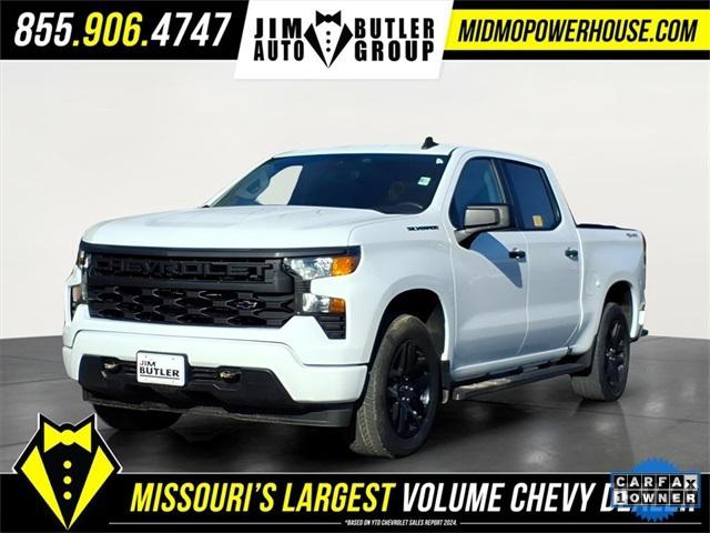 2023 Chevrolet Silverado 1500 4WD Crew Cab Short Bed Custom 2023 Chevrolet Silverado 1500 4WD Crew Cab Short Bed Custom
