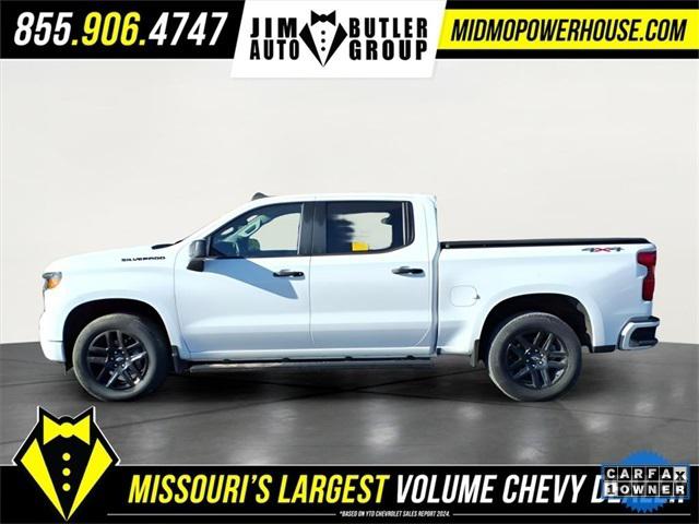 2023 Chevrolet Silverado 1500 4WD Crew Cab Short Bed Custom 2023 Chevrolet Silverado 1500 4WD Crew Cab Short Bed Custom